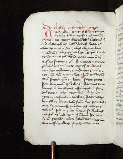 Libellus hagiographique relatif à S. Guillaume de Malavalle [fol. 8v] De electione Inoce[n]tii pape
